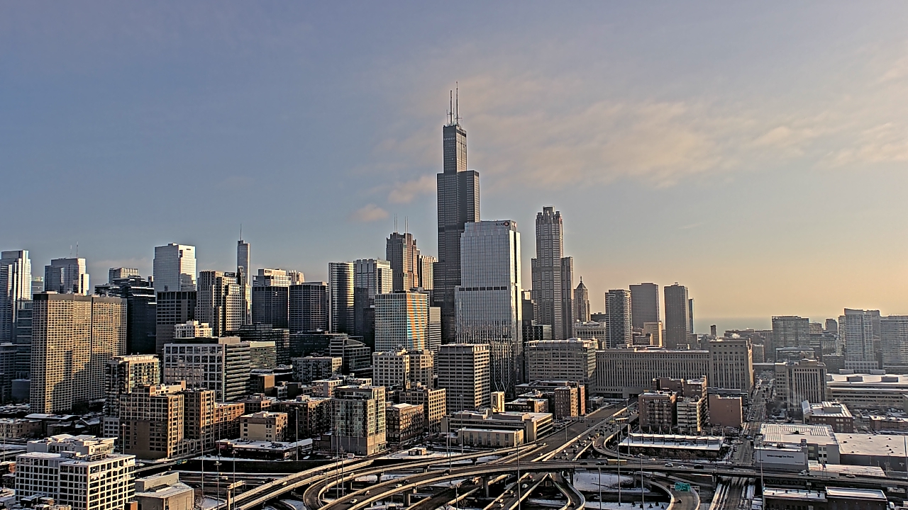 Thumbnail for current weather camera view from UIC - University of Illinois Chicago in Chicago, Illinois