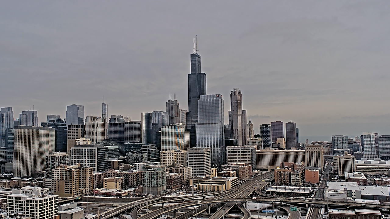 Thumbnail for current weather camera view from UIC - University of Illinois Chicago in Chicago, Illinois