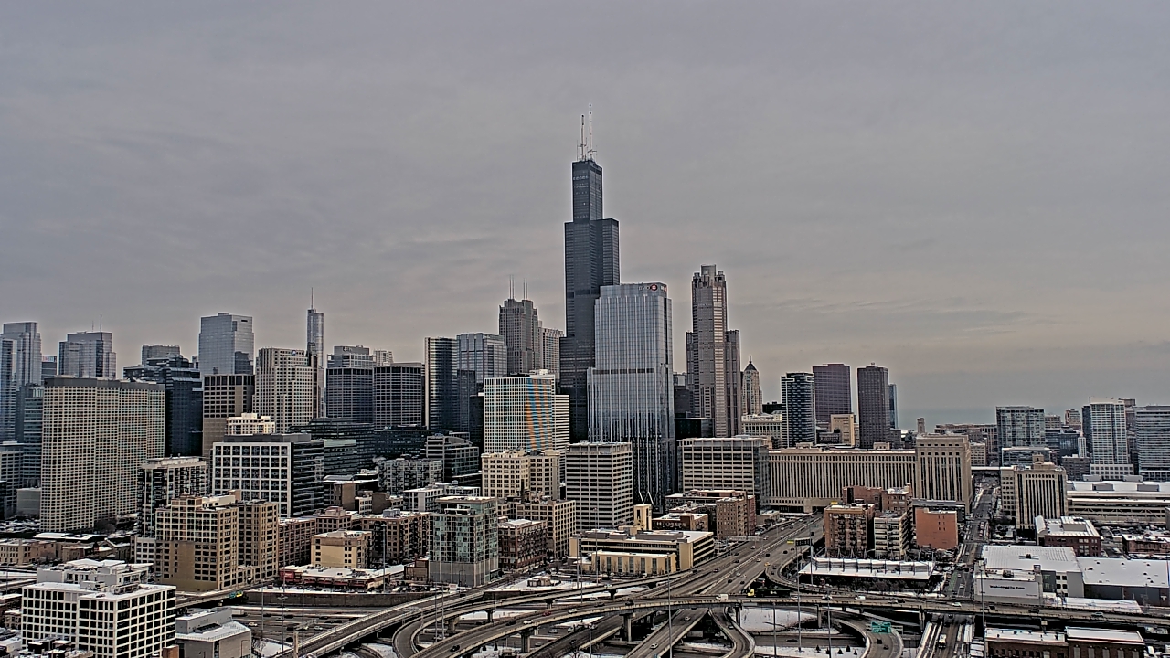 Thumbnail for current weather camera view from UIC - University of Illinois Chicago in Chicago, Illinois