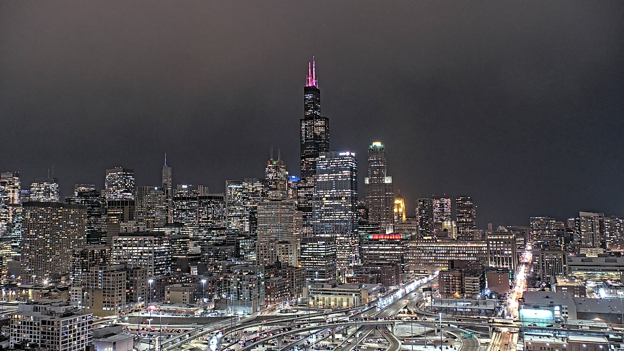 Thumbnail for current weather camera view from UIC - University of Illinois Chicago in Chicago, Illinois