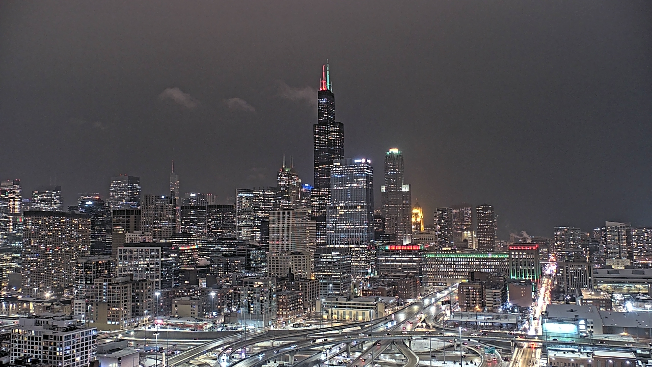 Thumbnail for current weather camera view from UIC - University of Illinois Chicago in Chicago, Illinois