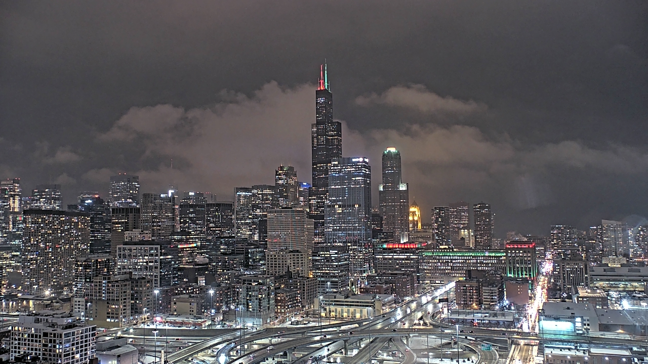 Thumbnail for current weather camera view from UIC - University of Illinois Chicago in Chicago, Illinois