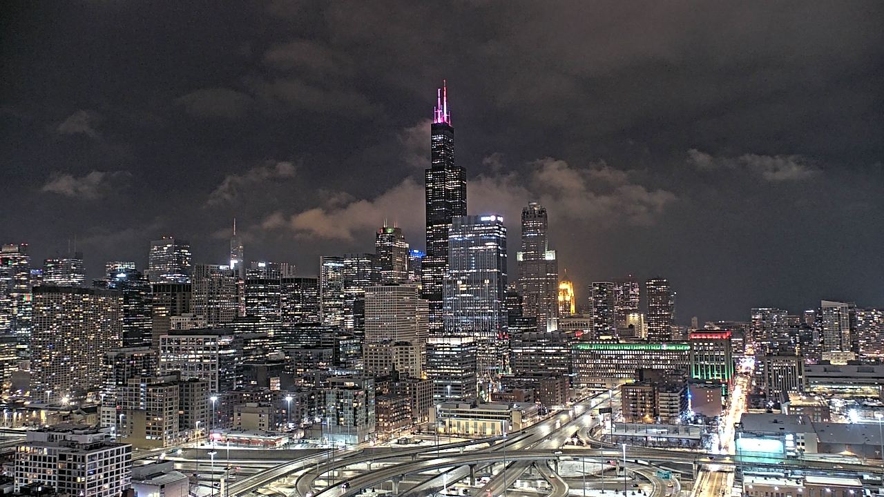 Thumbnail for current weather camera view from UIC - University of Illinois Chicago in Chicago, Illinois