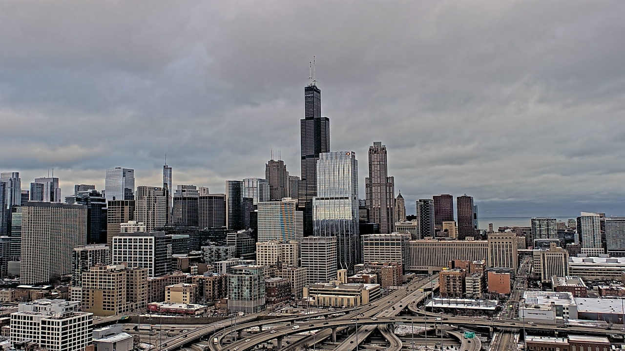 Thumbnail for current weather camera view from UIC - University of Illinois Chicago in Chicago, Illinois