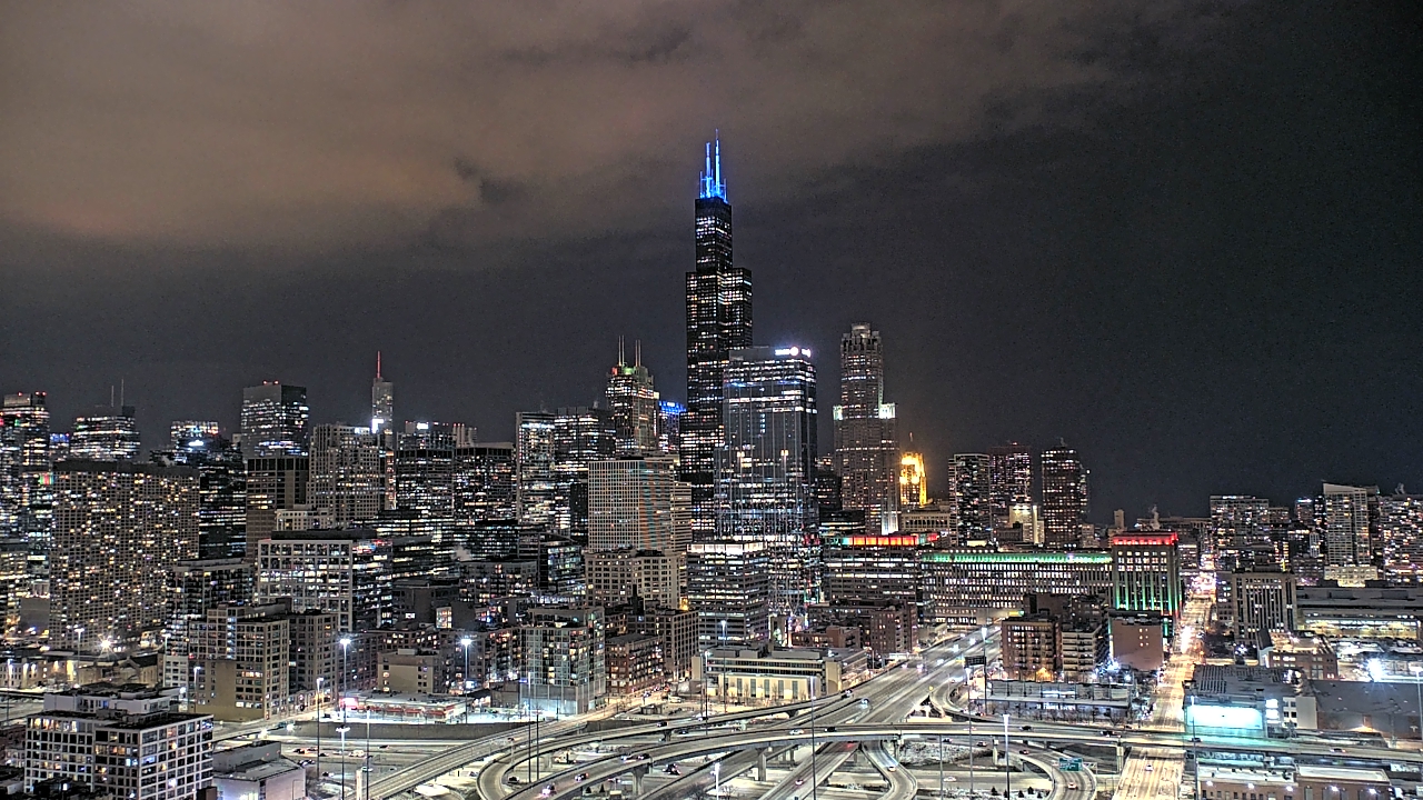 Thumbnail for current weather camera view from UIC - University of Illinois Chicago in Chicago, Illinois