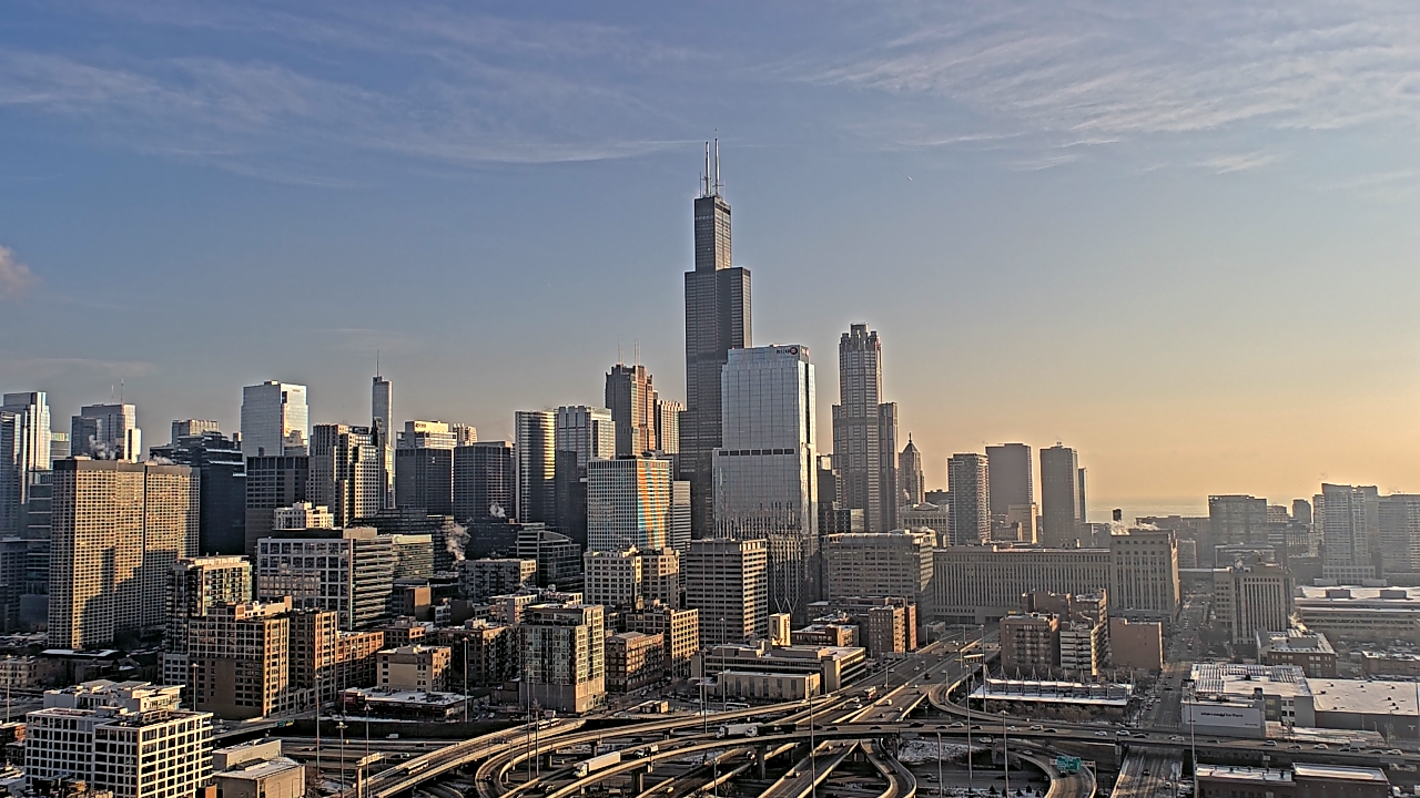 Thumbnail for current weather camera view from UIC - University of Illinois Chicago in Chicago, Illinois