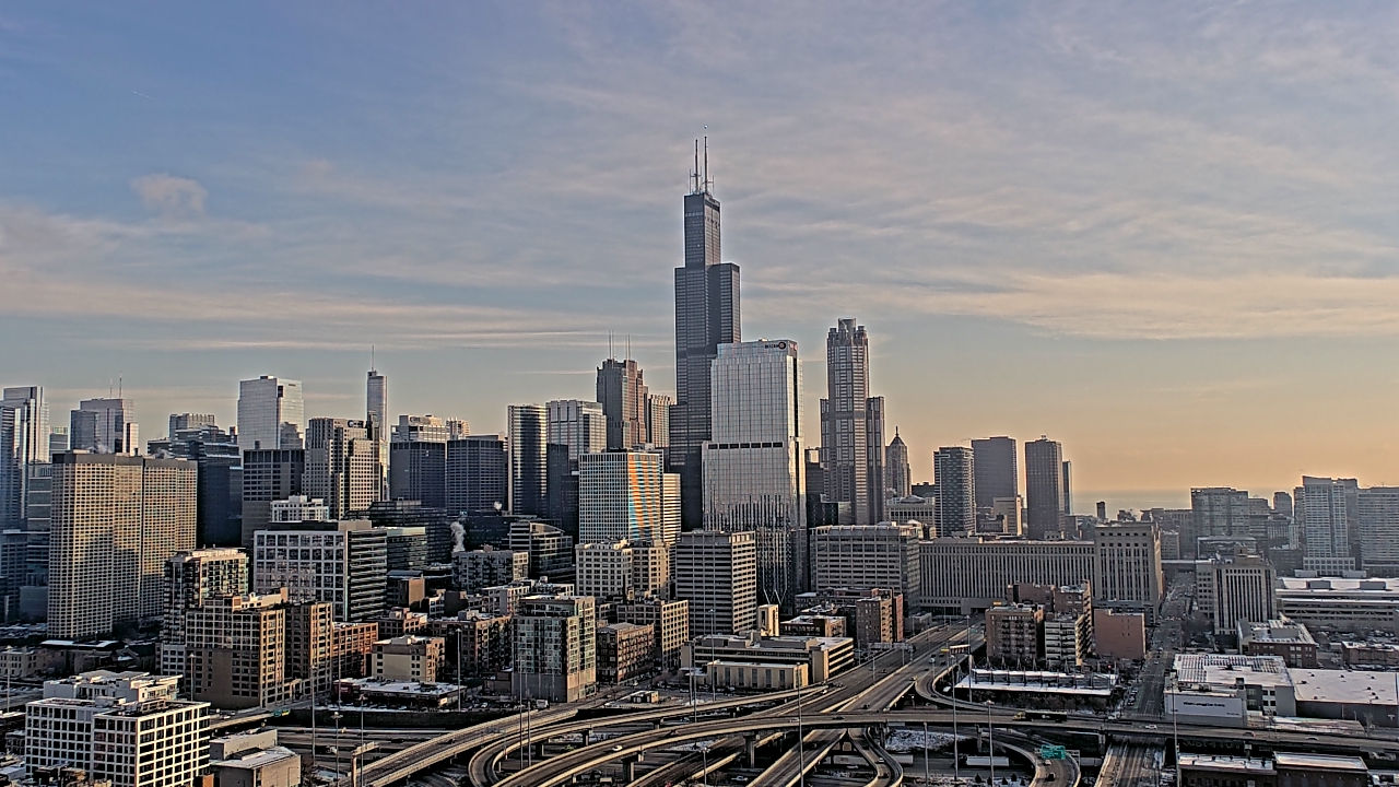 Thumbnail for current weather camera view from UIC - University of Illinois Chicago in Chicago, Illinois