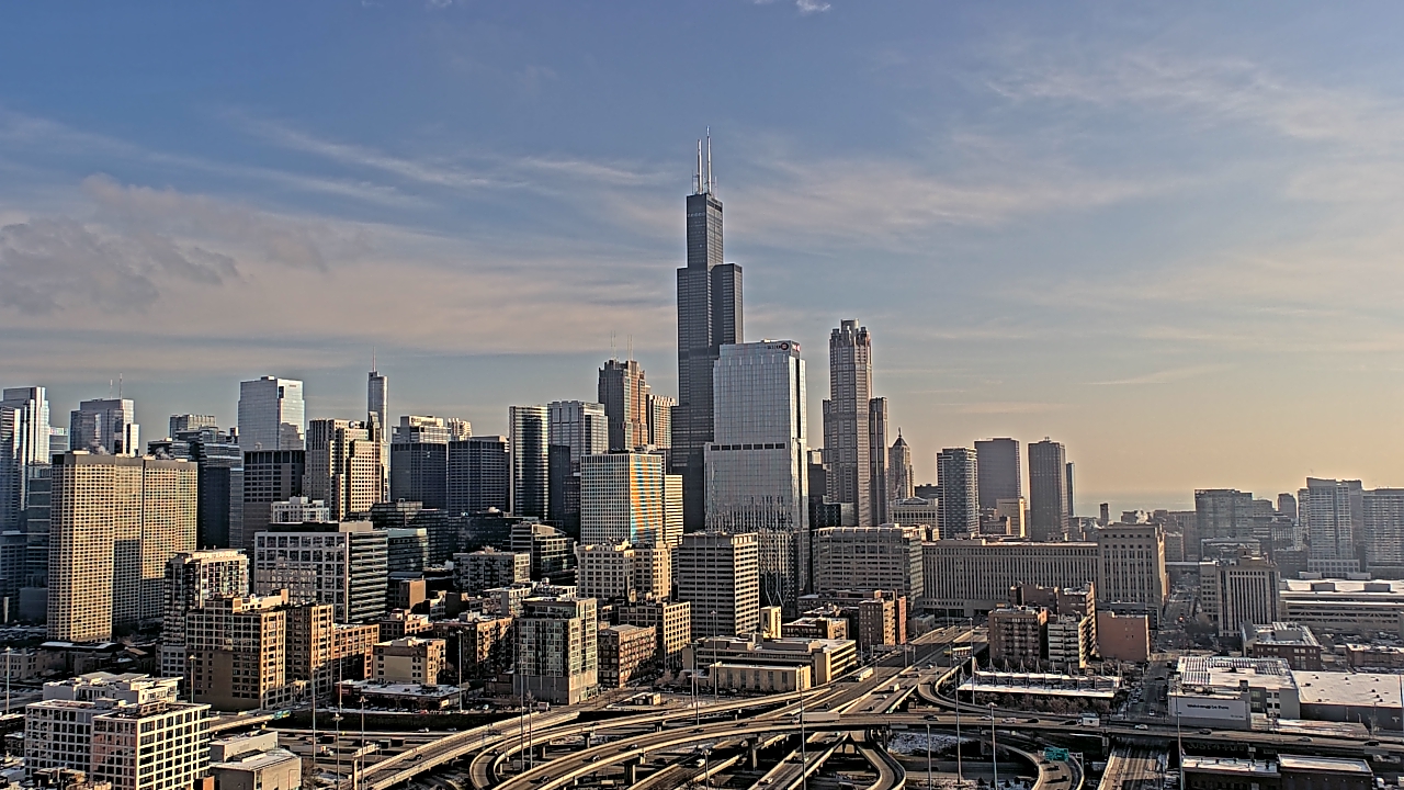Thumbnail for current weather camera view from UIC - University of Illinois Chicago in Chicago, Illinois