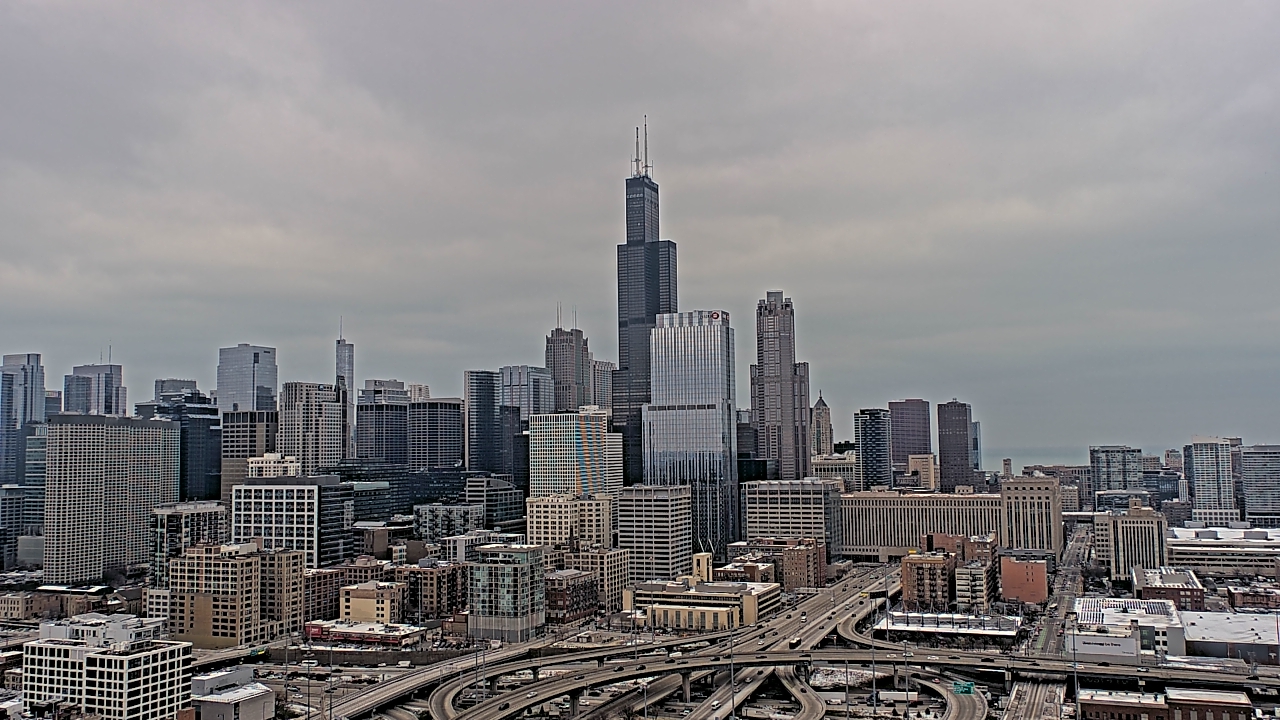 Thumbnail for current weather camera view from UIC - University of Illinois Chicago in Chicago, Illinois