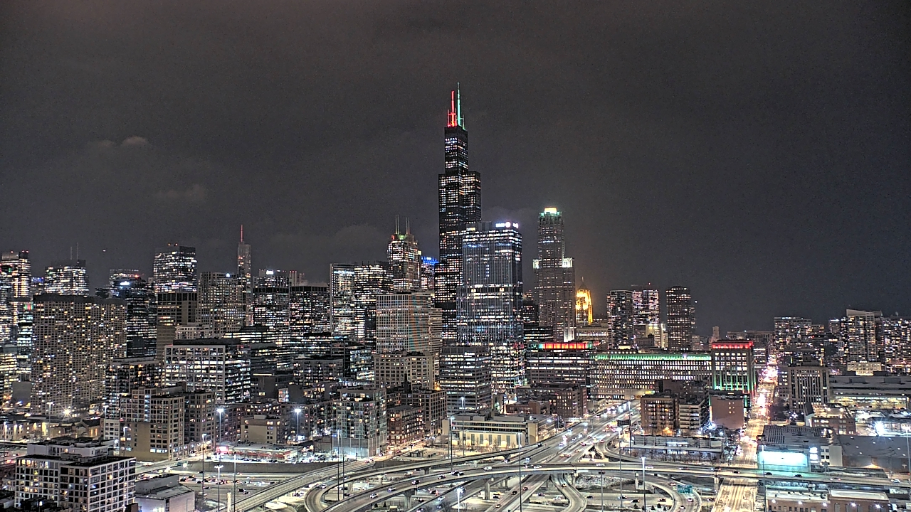 Thumbnail for current weather camera view from UIC - University of Illinois Chicago in Chicago, Illinois