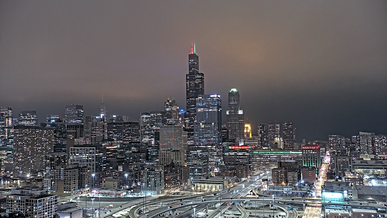 Thumbnail for current weather camera view from UIC - University of Illinois Chicago in Chicago, Illinois
