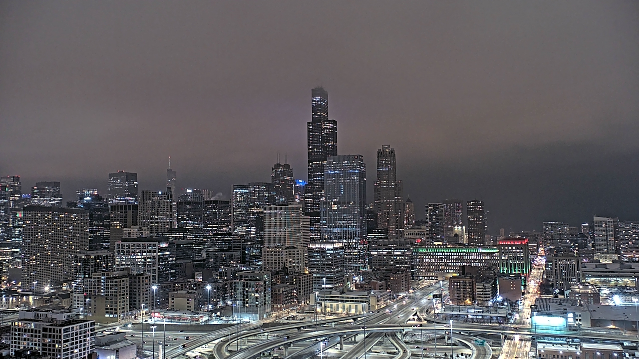 Thumbnail for current weather camera view from UIC - University of Illinois Chicago in Chicago, Illinois