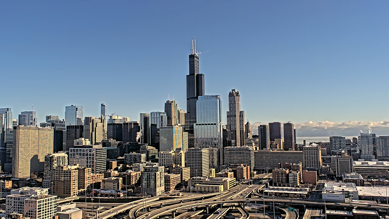 Thumbnail for current weather camera view from UIC - University of Illinois Chicago in Chicago, Illinois
