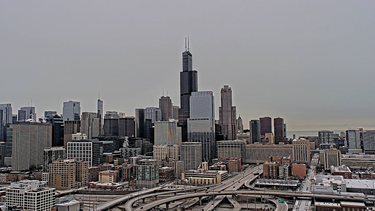 Thumbnail for current weather camera view from UIC - University of Illinois Chicago in Chicago, Illinois