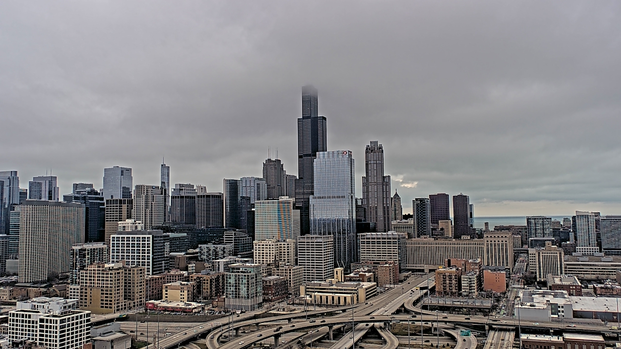 Thumbnail for current weather camera view from UIC - University of Illinois Chicago in Chicago, Illinois