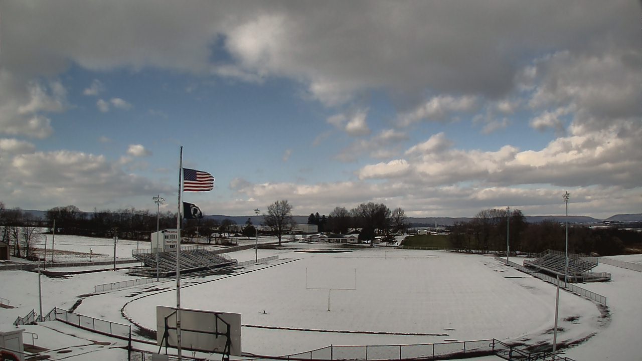 Thumbnail for current weather camera view from Upper Dauphin Area HS in Elizabethville, Pennsylvania
