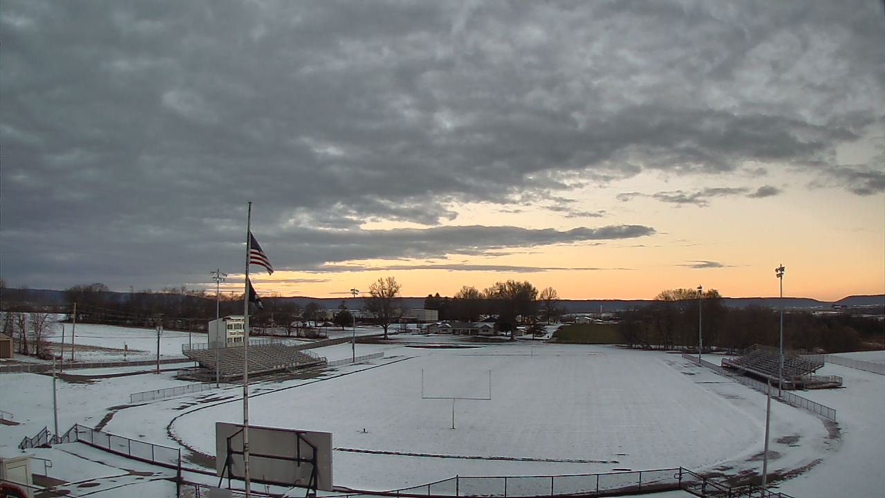 Thumbnail for current weather camera view from Upper Dauphin Area HS in Elizabethville, Pennsylvania