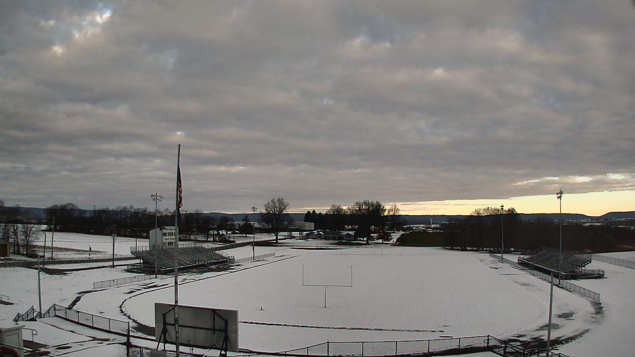 Thumbnail for current weather camera view from Upper Dauphin Area HS in Elizabethville, Pennsylvania