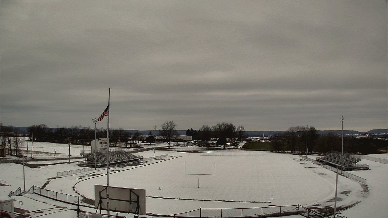 Thumbnail for current weather camera view from Upper Dauphin Area HS in Elizabethville, Pennsylvania