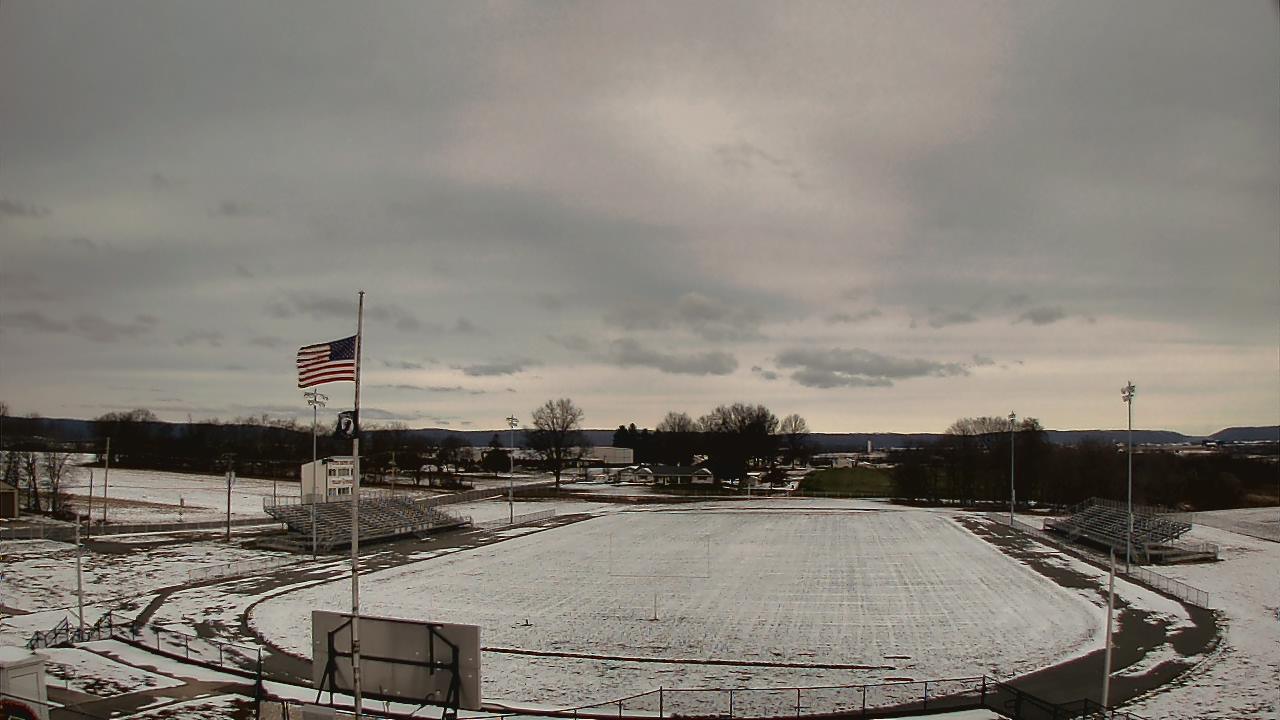 Thumbnail for current weather camera view from Upper Dauphin Area HS in Elizabethville, Pennsylvania