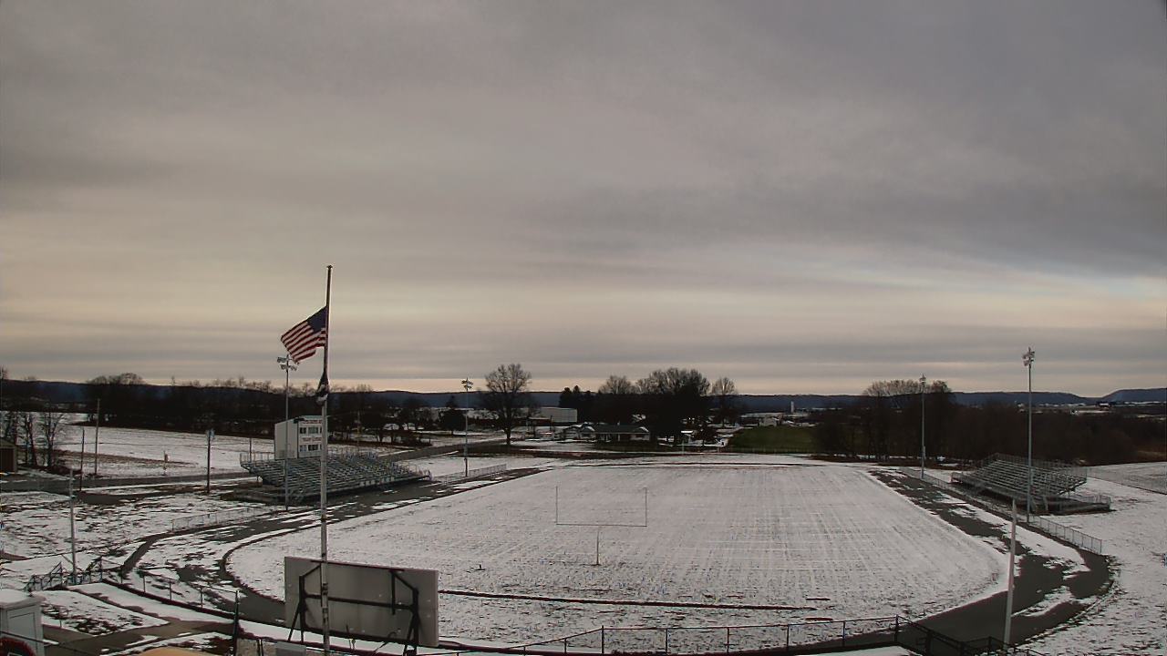 Thumbnail for current weather camera view from Upper Dauphin Area HS in Elizabethville, Pennsylvania