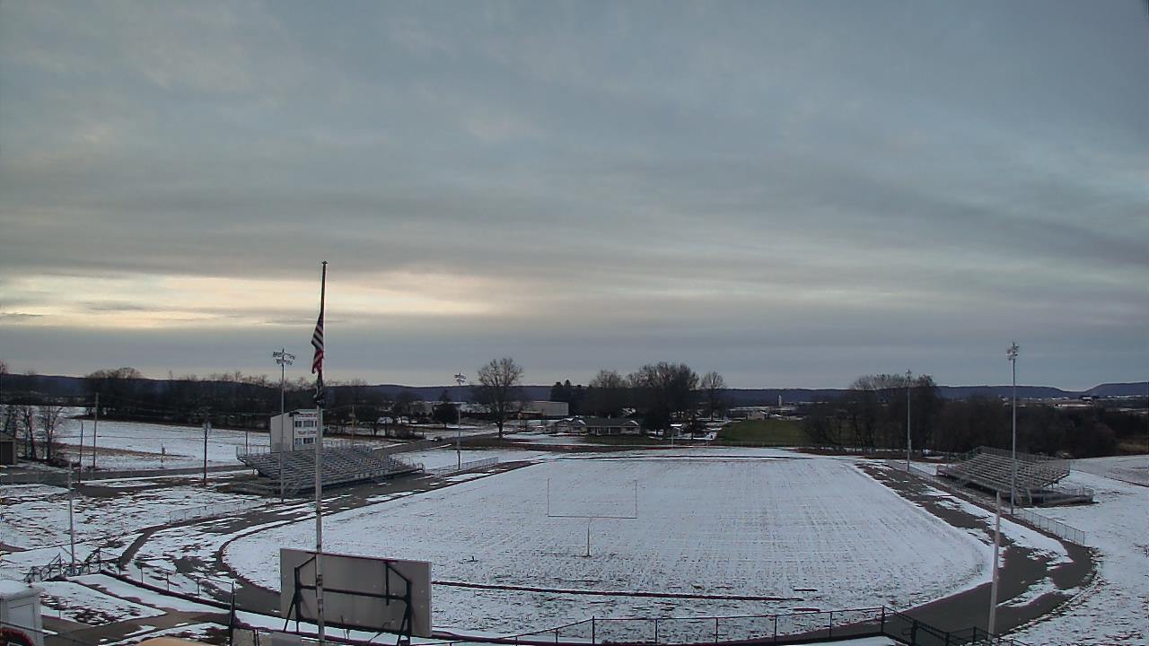 Thumbnail for current weather camera view from Upper Dauphin Area HS in Elizabethville, Pennsylvania