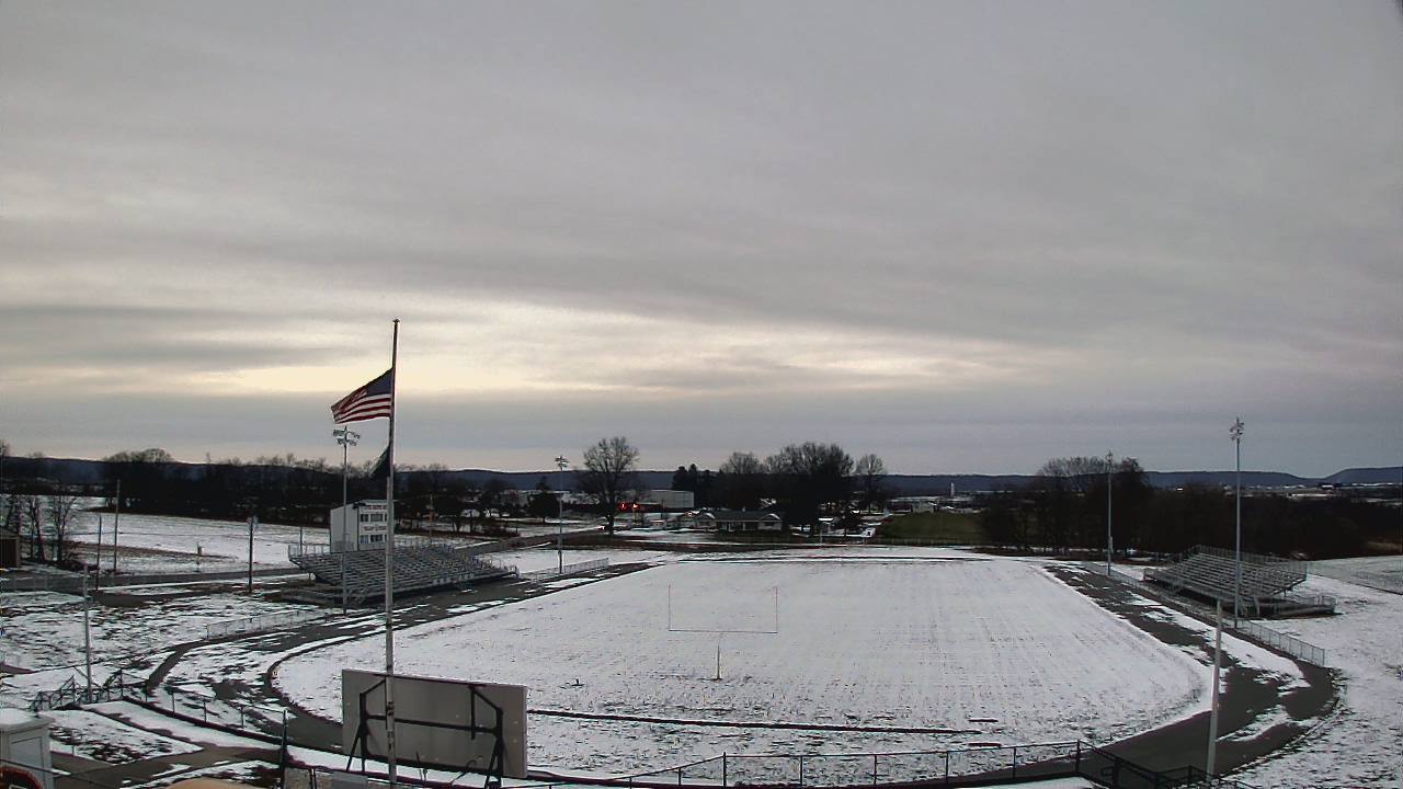 Thumbnail for current weather camera view from Upper Dauphin Area HS in Elizabethville, Pennsylvania