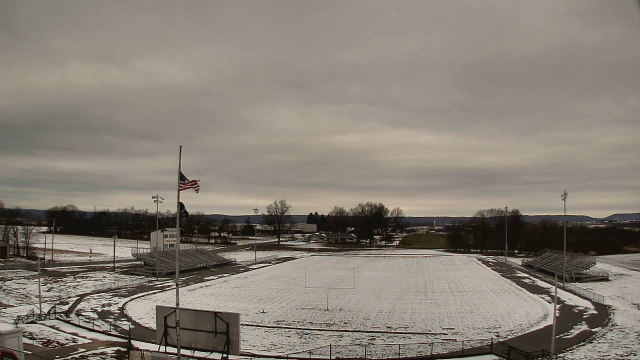 Thumbnail for current weather camera view from Upper Dauphin Area HS in Elizabethville, Pennsylvania