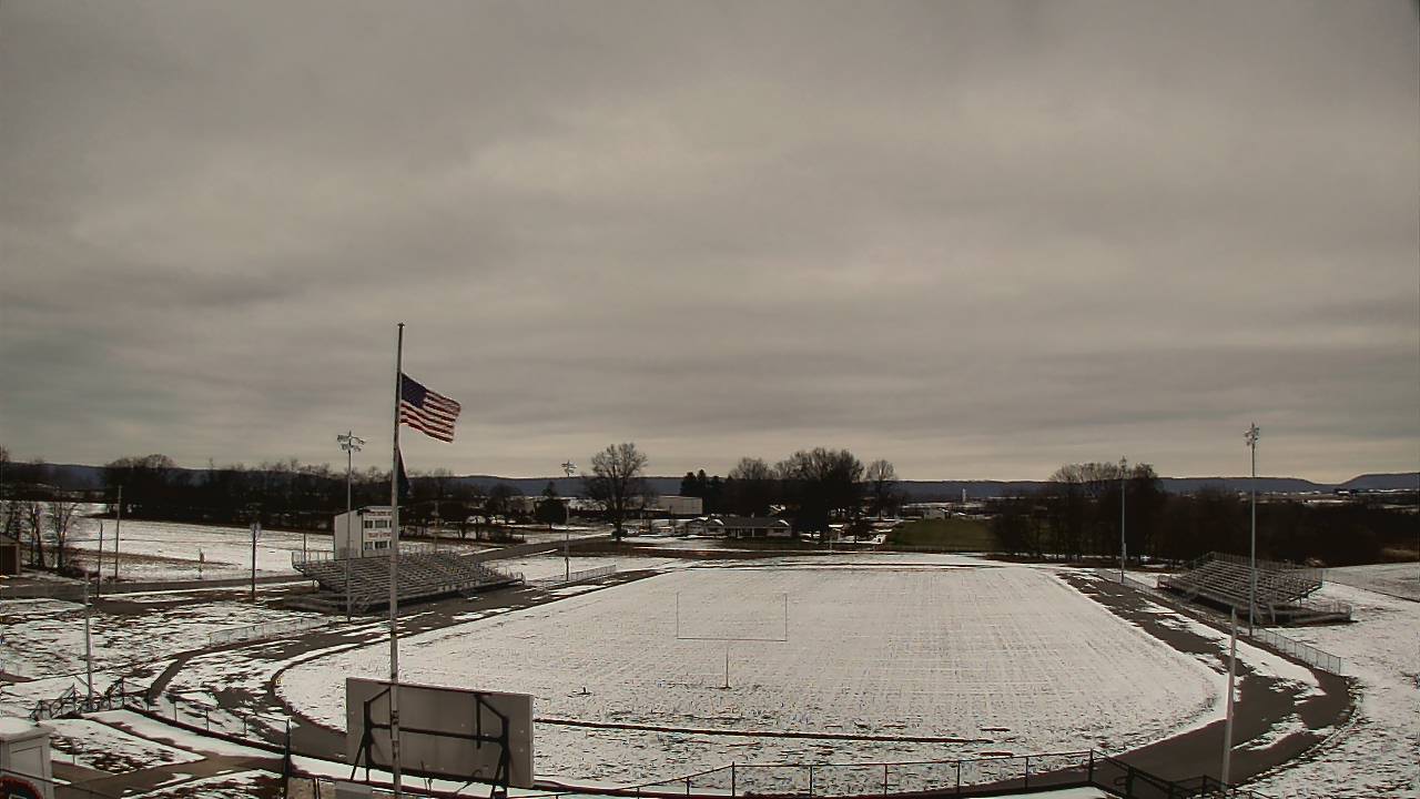 Thumbnail for current weather camera view from Upper Dauphin Area HS in Elizabethville, Pennsylvania