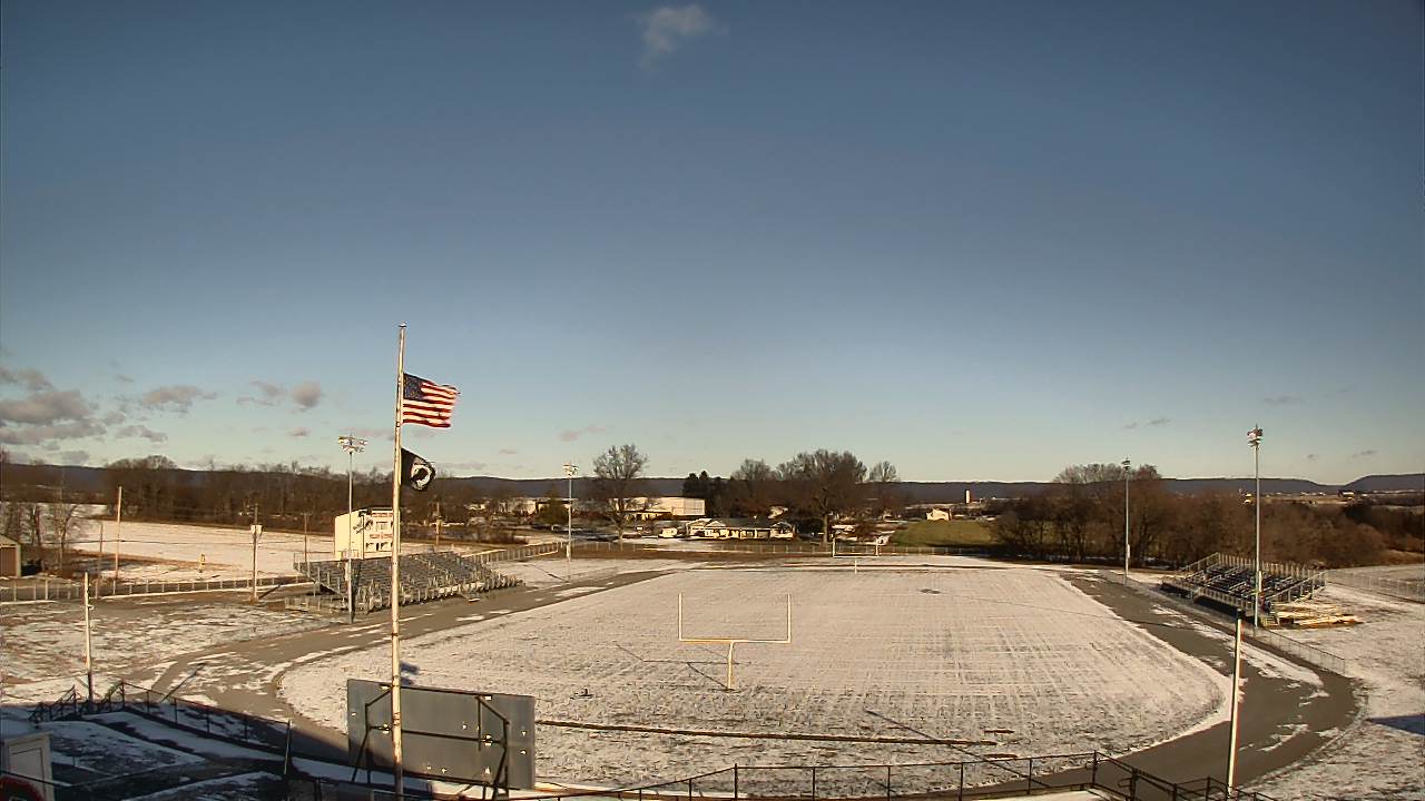 Thumbnail for current weather camera view from Upper Dauphin Area HS in Elizabethville, Pennsylvania