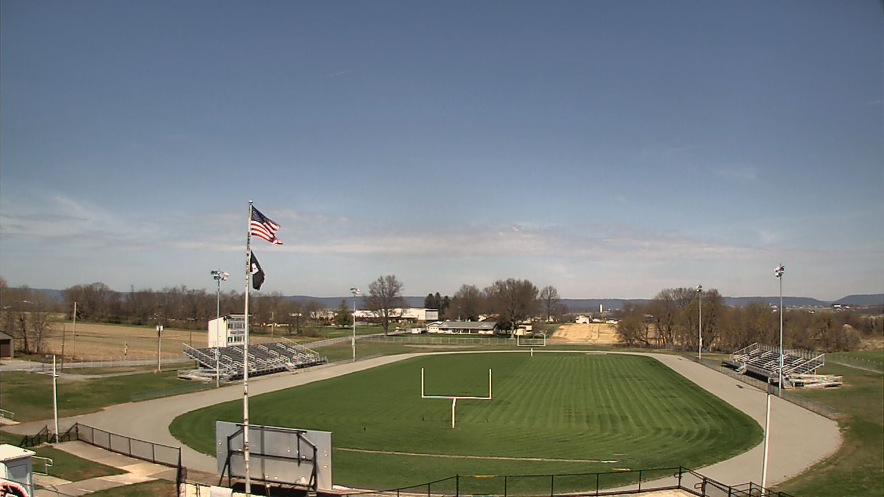 Thumbnail for current weather camera view from Upper Dauphin Area HS in Elizabethville, Pennsylvania