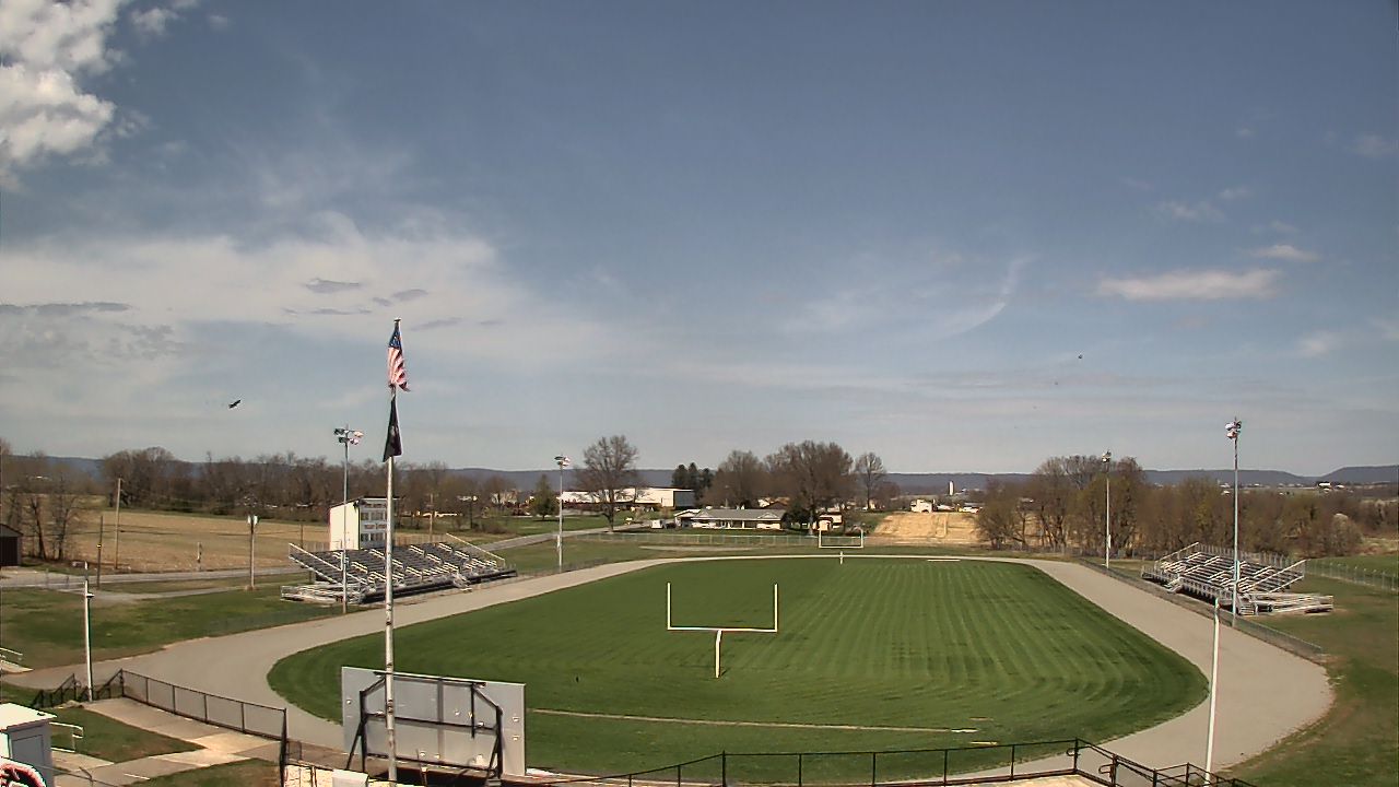 Thumbnail for current weather camera view from Upper Dauphin Area HS in Elizabethville, Pennsylvania