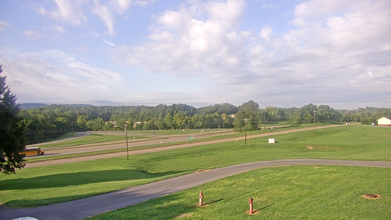 Thumbnail for current weather camera view from Volunteer High School in Church Hill, Tennessee