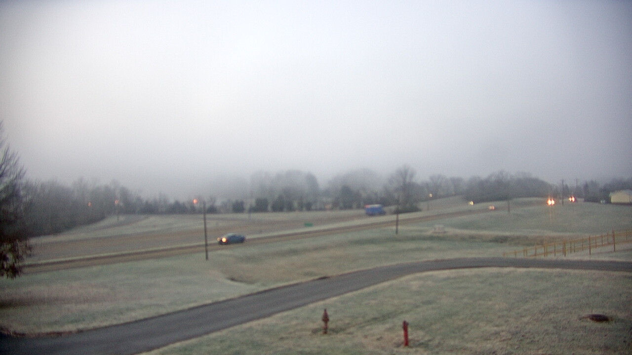 Thumbnail for current weather camera view from Volunteer High School in Church Hill, Tennessee