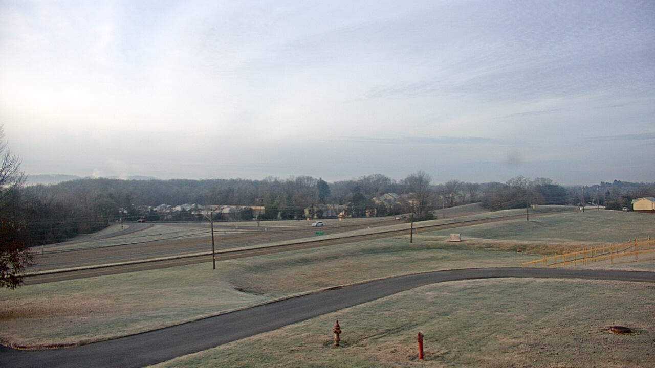 Thumbnail for current weather camera view from Volunteer High School in Church Hill, Tennessee
