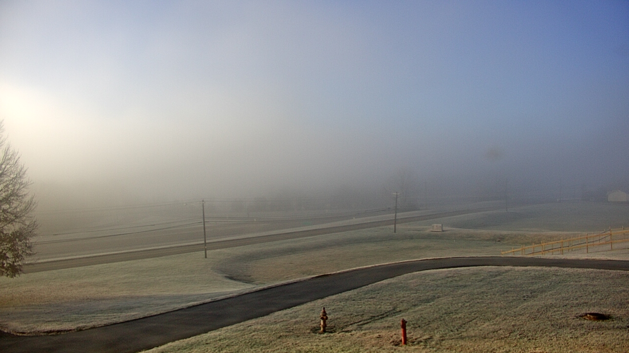 Thumbnail for current weather camera view from Volunteer High School in Church Hill, Tennessee