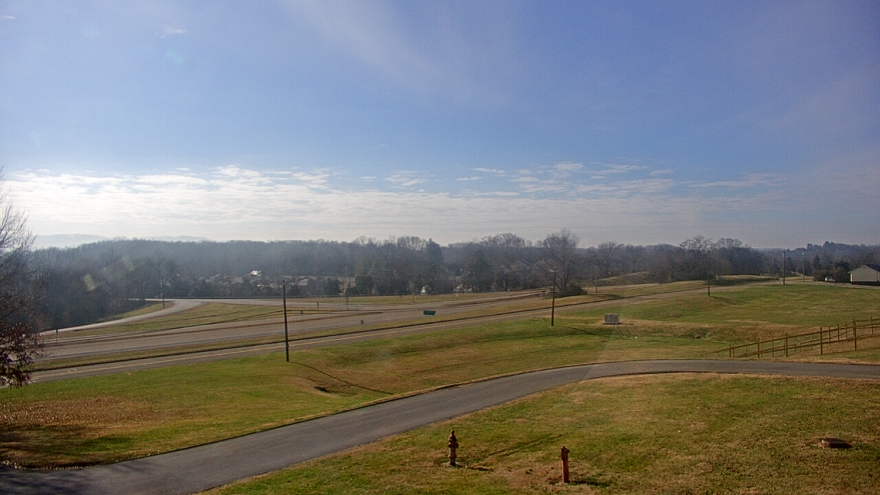Thumbnail for current weather camera view from Volunteer High School in Church Hill, Tennessee