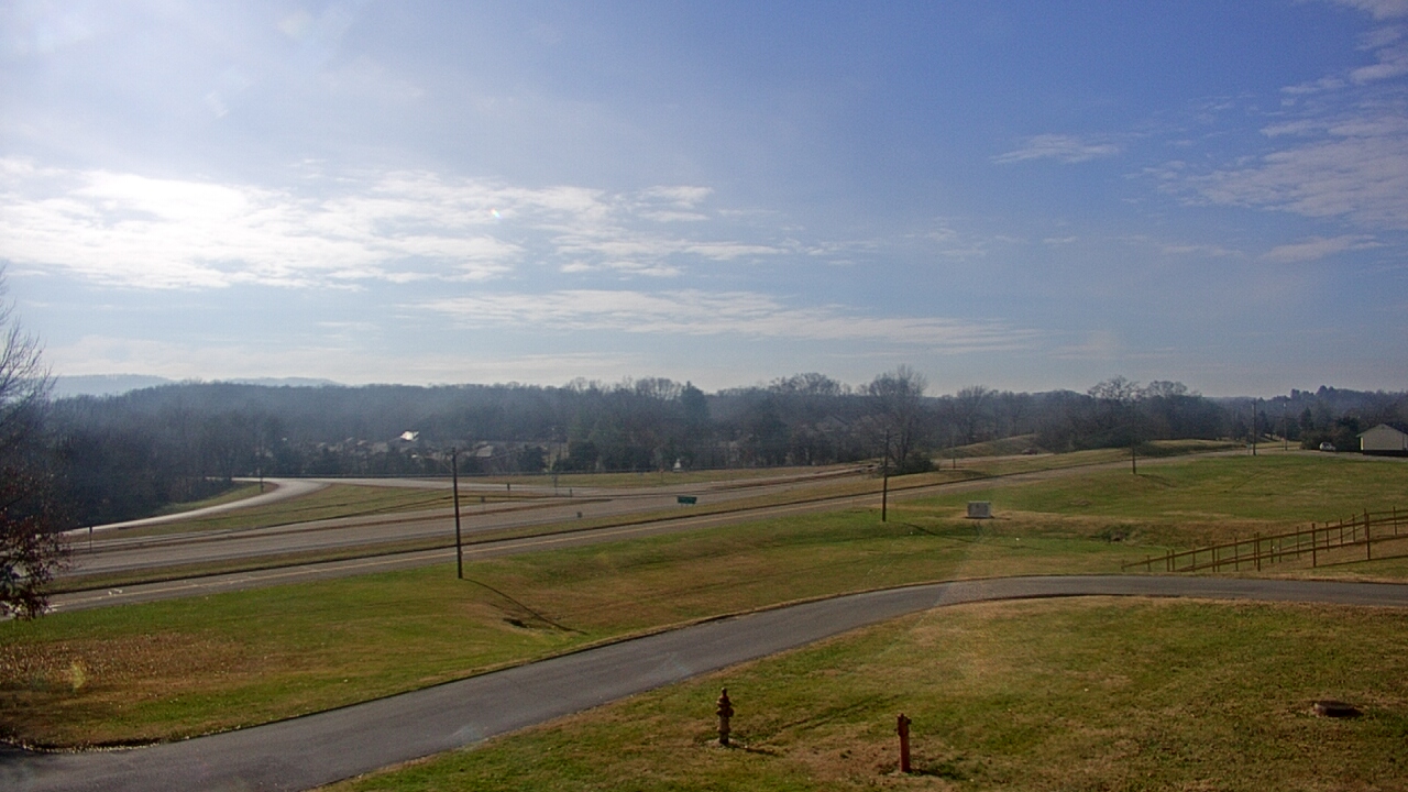 Thumbnail for current weather camera view from Volunteer High School in Church Hill, Tennessee