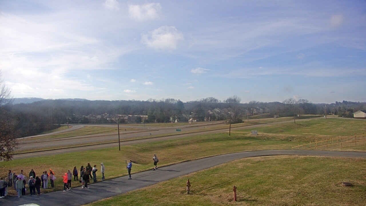 Thumbnail for current weather camera view from Volunteer High School in Church Hill, Tennessee