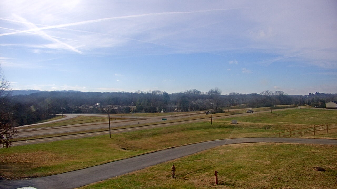 Thumbnail for current weather camera view from Volunteer High School in Church Hill, Tennessee