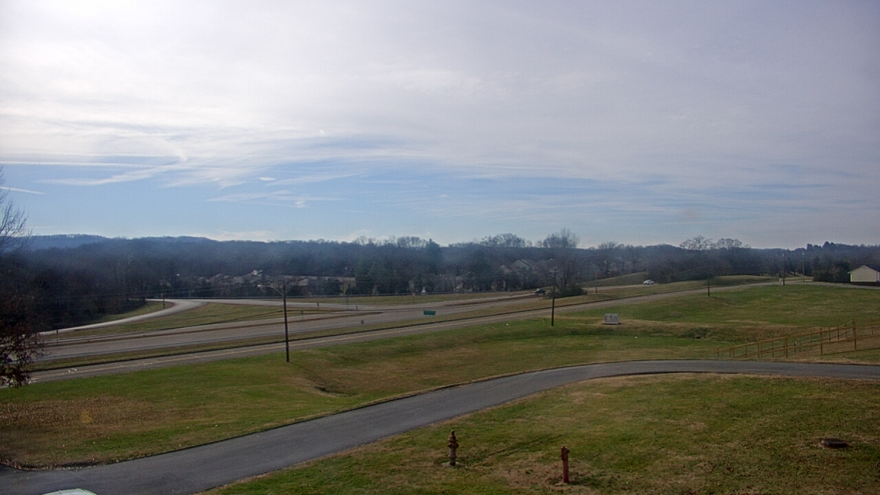 Thumbnail for current weather camera view from Volunteer High School in Church Hill, Tennessee