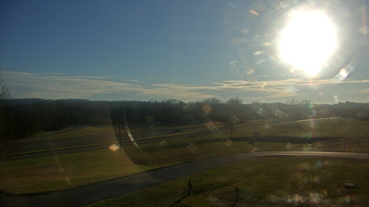 Thumbnail for current weather camera view from Volunteer High School in Church Hill, Tennessee