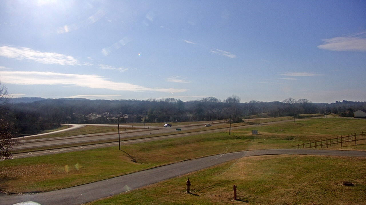 Thumbnail for current weather camera view from Volunteer High School in Church Hill, Tennessee