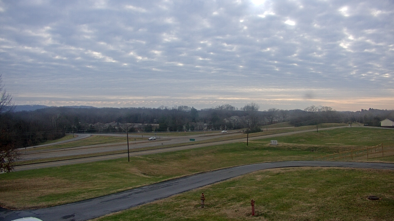 Thumbnail for current weather camera view from Volunteer High School in Church Hill, Tennessee