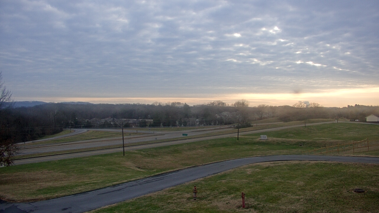 Thumbnail for current weather camera view from Volunteer High School in Church Hill, Tennessee