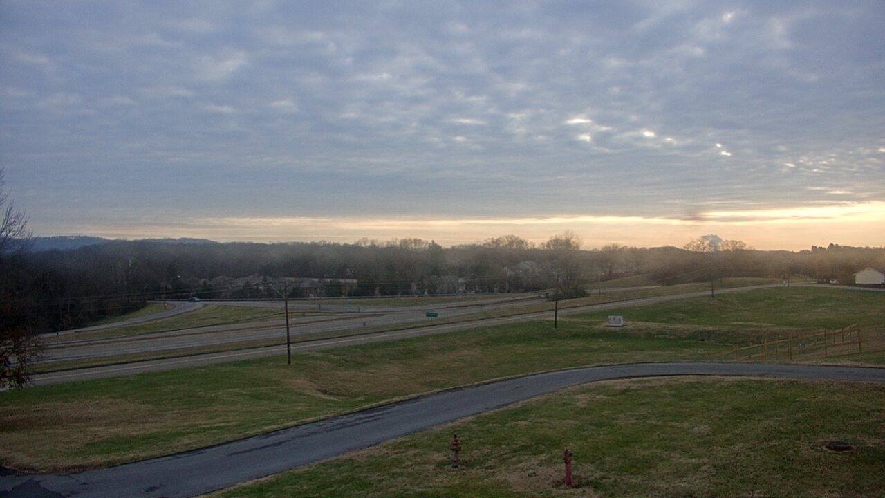 Thumbnail for current weather camera view from Volunteer High School in Church Hill, Tennessee