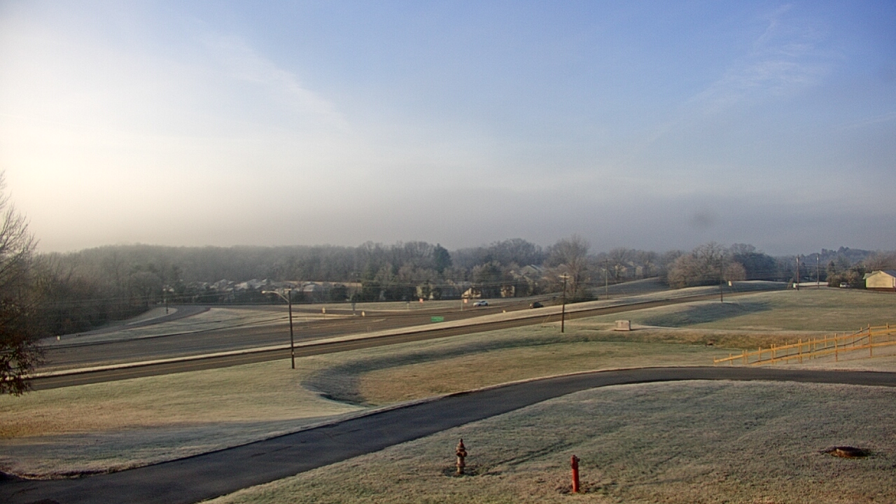 Thumbnail for current weather camera view from Volunteer High School in Church Hill, Tennessee