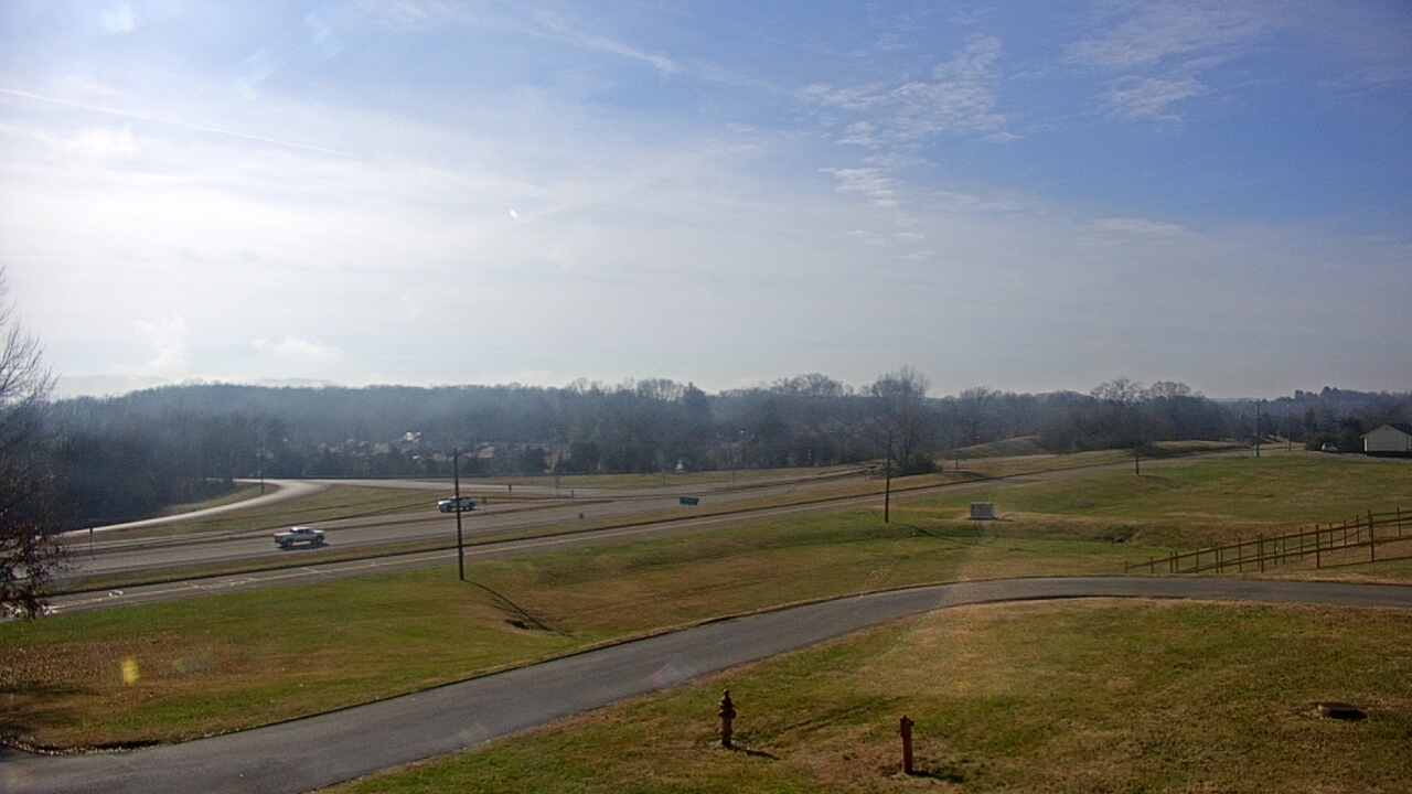 Thumbnail for current weather camera view from Volunteer High School in Church Hill, Tennessee