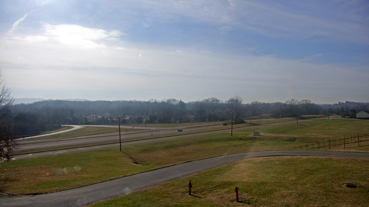 Thumbnail for current weather camera view from Volunteer High School in Church Hill, Tennessee