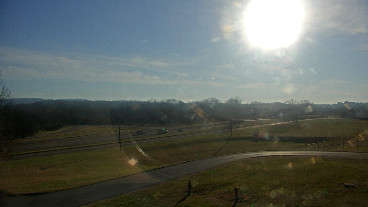 Thumbnail for current weather camera view from Volunteer High School in Church Hill, Tennessee